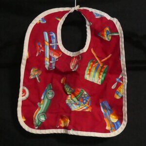 Colorful Baby Bib With Adjustable Snap Button